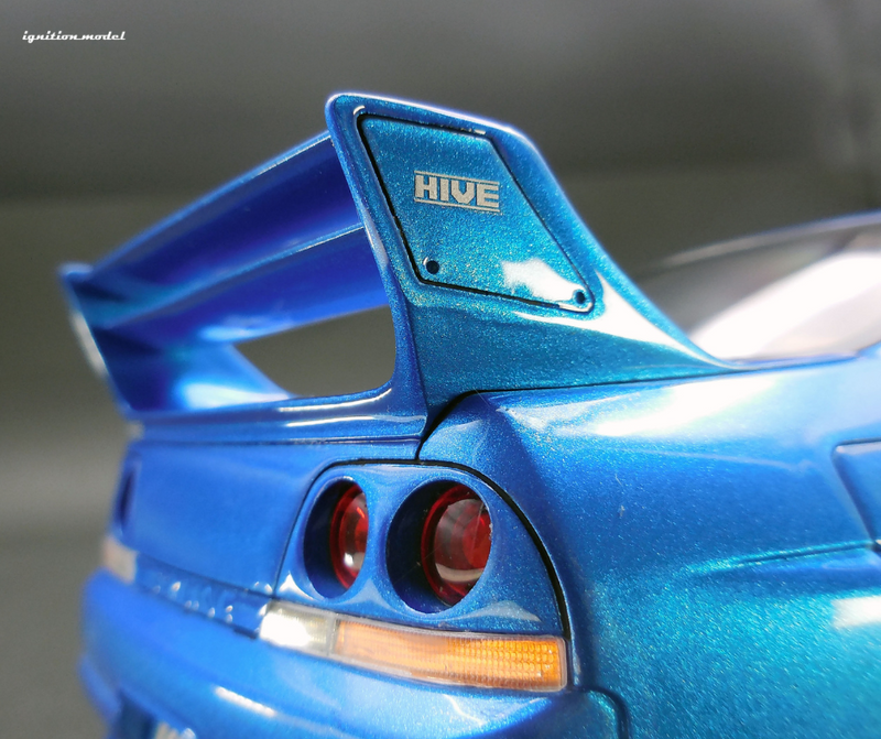 Ignition Model 1:18 Nissan Skyline (BNCR33) GT-R GReddy Version in Blue Metallic