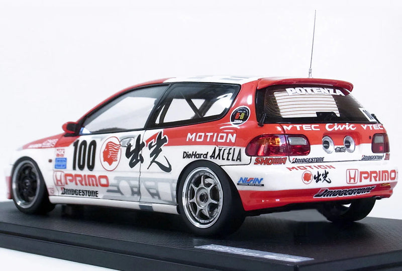 Ignition Model 1:18 Honda Civic (EG6) 出光 MOTION 無限 1993 JTC