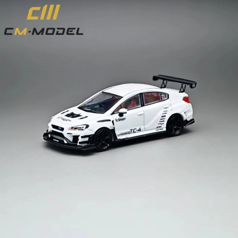 CM Model 1:64 Subaru WRX VAB Varis Edition in White