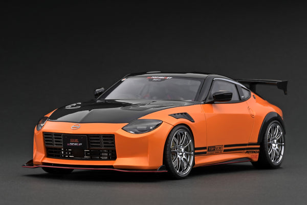 *PREORDER* Ignition Model 1:18 Nissan Z Fairlady (RZ34)TOP SECRET in Orange Metallic