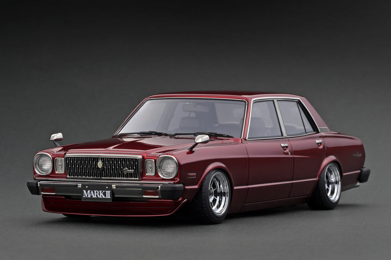 *PREORDER* Ignition Model 1:18 Toyota Mark II Sedan Grande (MX41) in Red Metallic