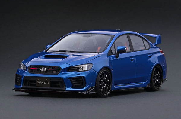 *PREORDER* Ignition Model 1:18 Subaru WRX (CBA-VAB) STI in Blue Metallic