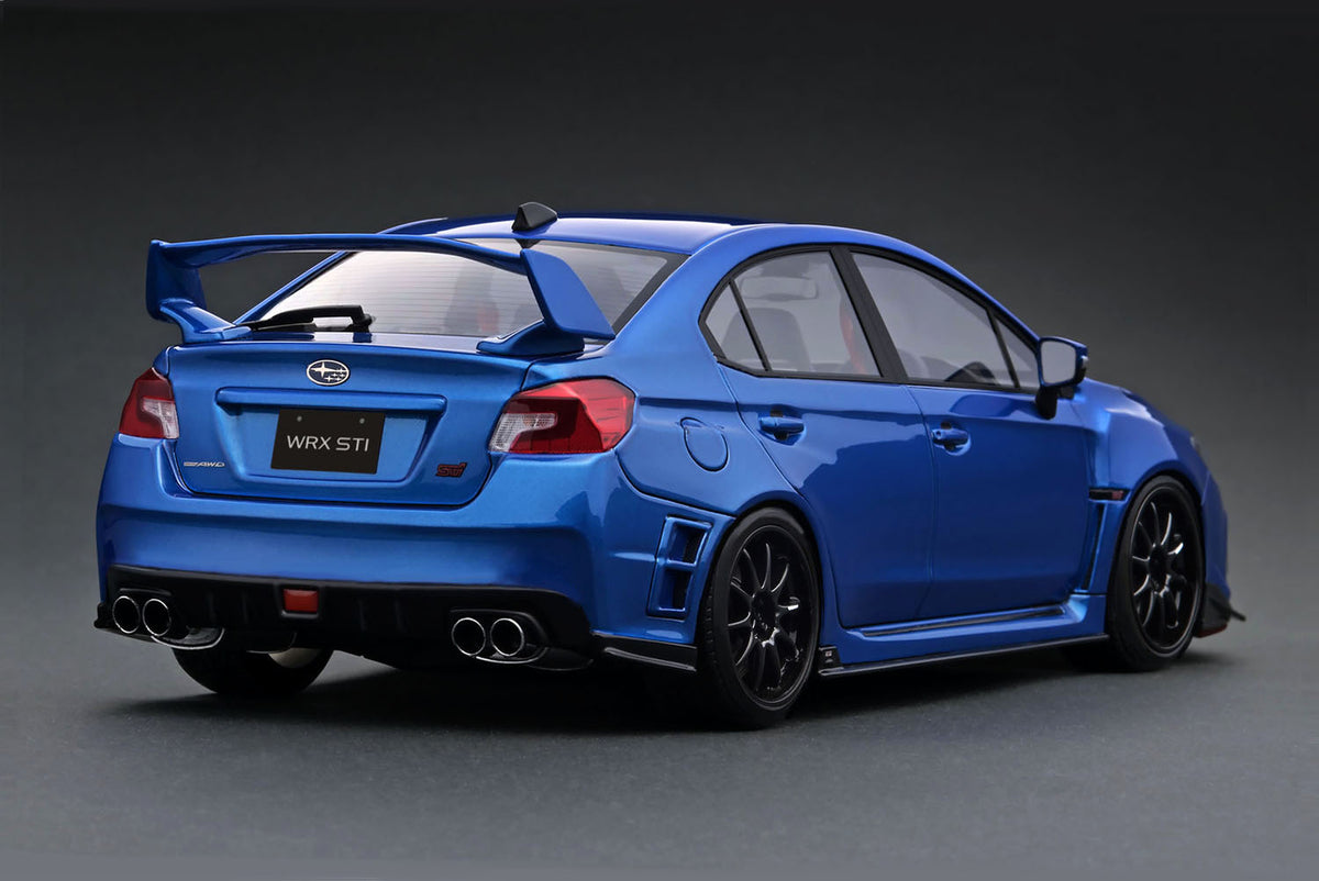 PREORDER* Ignition Model 1:18 Subaru WRX (CBA-VAB) STI in Blue Metall