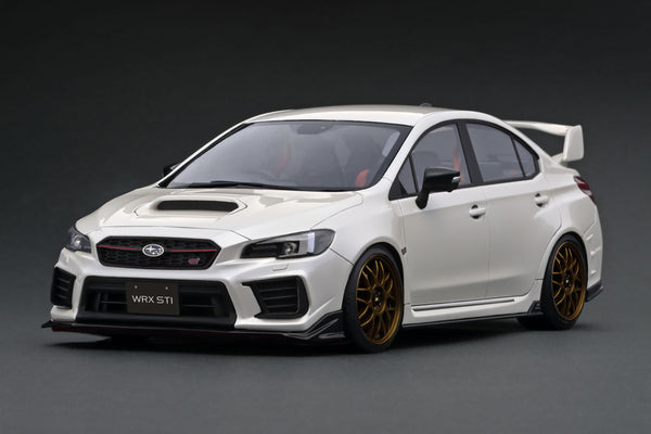 Ignition Model 1:18 Subaru WRX (CBA-VAB) STI in Pearl White