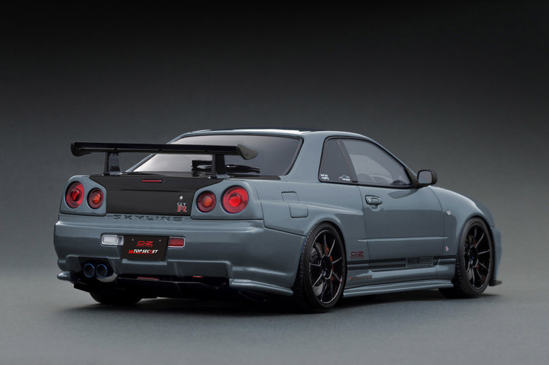 *PREORDER* Ignition Model 1:18 Nissan Skyline (R34) GT-R TOP SECRET in Stealth Gray