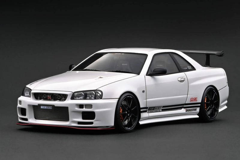 *PREORDER* Ignition Model 1:18 Nissan Skyline (R34) GT-R TOP SECRET in White