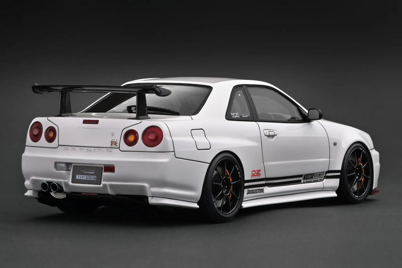 *PREORDER* Ignition Model 1:18 Nissan Skyline (R34) GT-R TOP SECRET in White