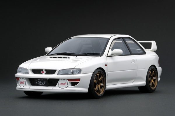 Ignition Model 1:18 SUBARU Impreza 22B-Sti Version (GC8) in White