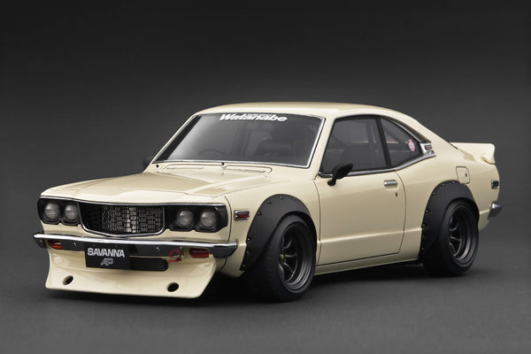 *PREORDER* Ignition Model 1:18 Mazda Savanna RX-3 (S124A) Semi Works in White