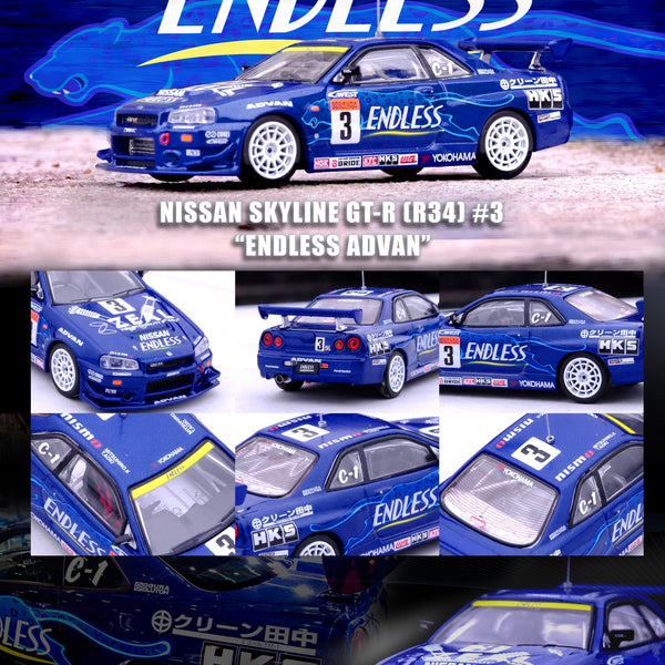 INNO64 1:64 Nissan Skyline GT-R (R34) #3 