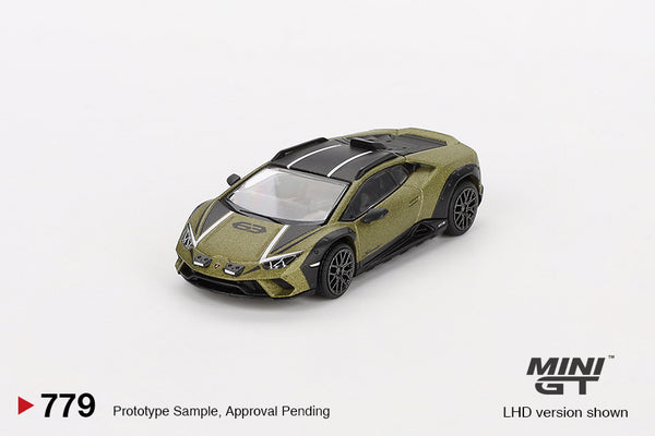 *PREORDER* MINI GT 1:64 Lamborghini Huracán Sterrato in Verde Gea Matt