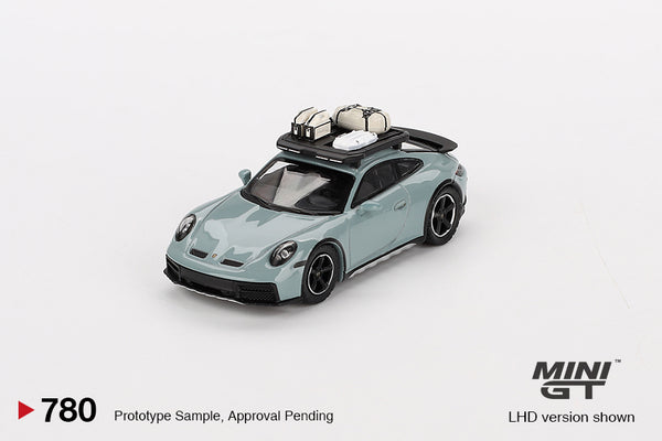 *PREORDER* MINI GT 1:64 Porsche 911 Dakar Shade Green Metallic