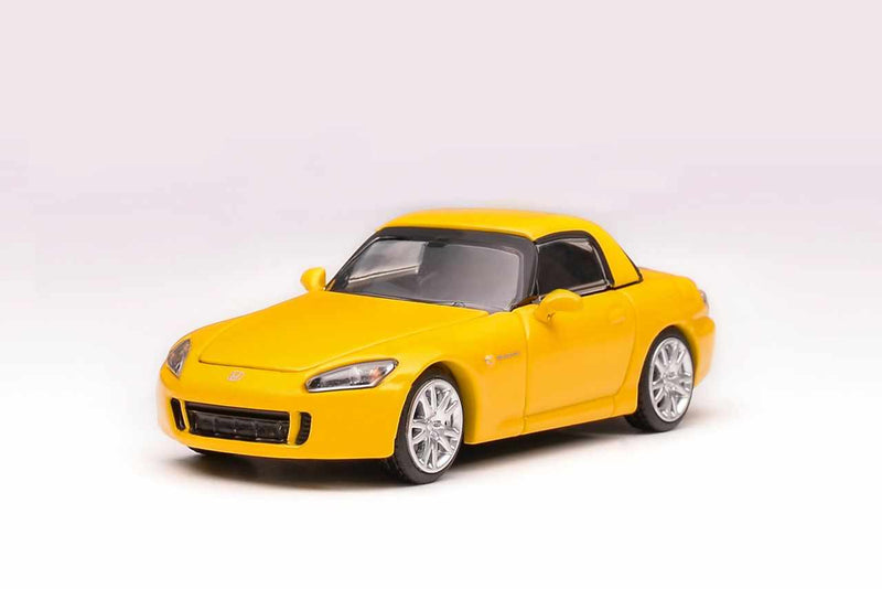 *PREORDER* MotorHelix 1:64 Honda S2000 (AP2) in Indy Yellow Pearl