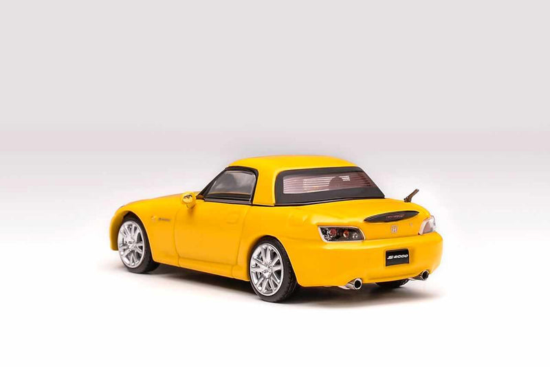 *PREORDER* MotorHelix 1:64 Honda S2000 (AP2) in Indy Yellow Pearl