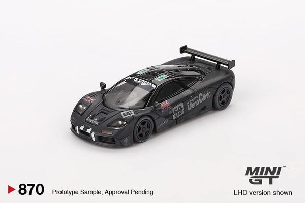 *PREORDER* MINI GT 1:64 McLaren F1 GTR #59 1995 Le Mans 24HR Winner Post-Race Weathered