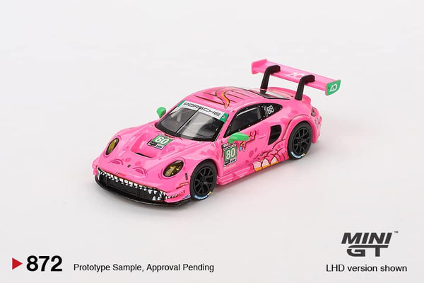 *PREORDER* MINI GT 1:64 Porsche 911 GT3 R #80 AO Racing 2023 IMSA VIRgina Roxy