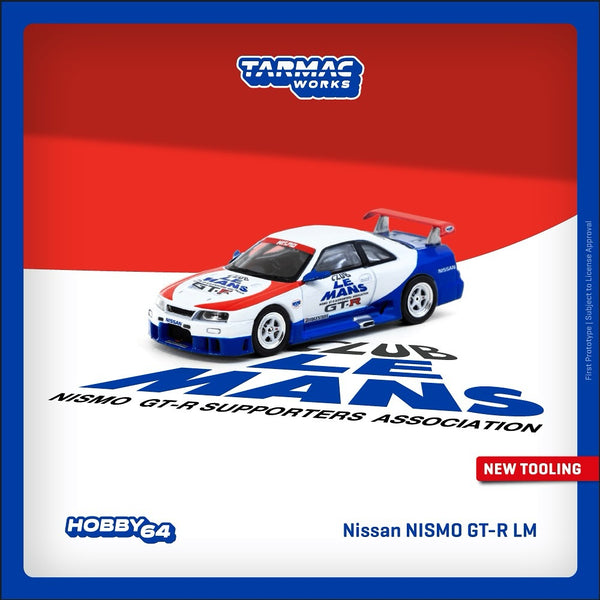 *PREORDER* Tarmac Works 1:64 Nissan NISMO GT-R LM Test Car