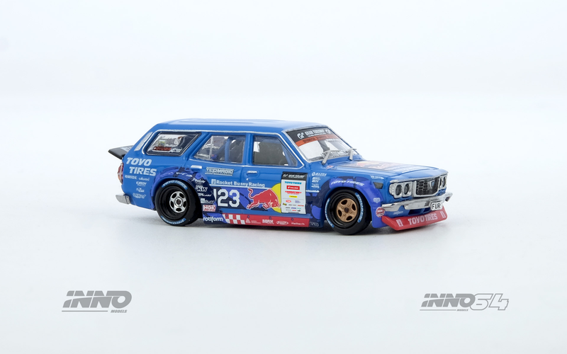 *PREORDER* INNO64 1:64 Mazda RX-3 Station Wagon MAD MIKE D1GP Series 2024