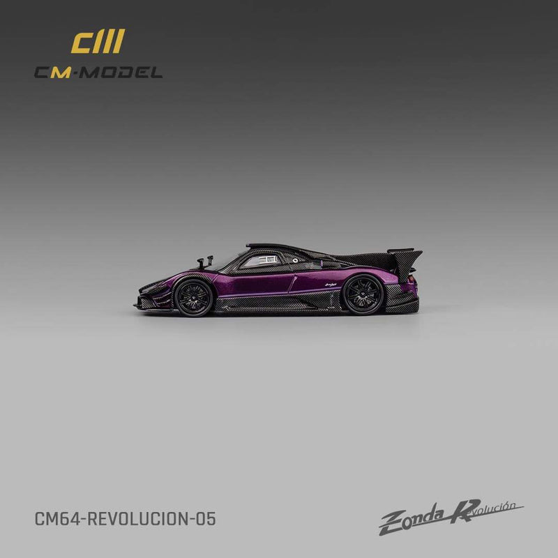 *PREORDER* CM Model 1:64 Pagani Zonda Revolucion in Purple