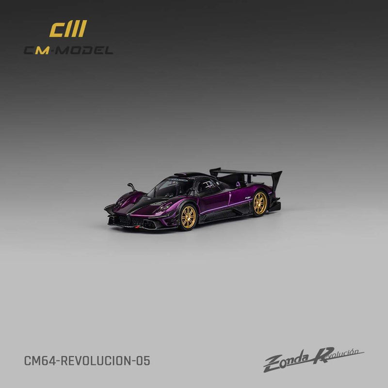 *PREORDER* CM Model 1:64 Pagani Zonda Revolucion in Purple