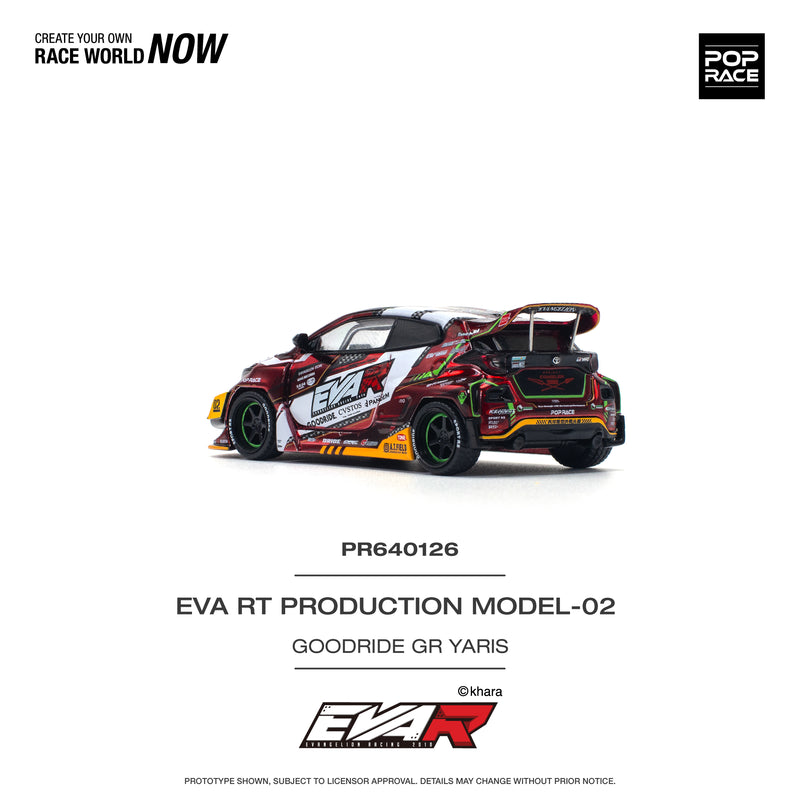 *PREORDER* Pop Race 1:64 Toyota GR Yaris PANDEM EVA RT Production Model-02 Goodride