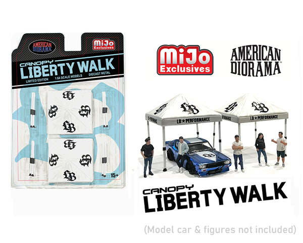 *PREORDER* American Diorama 1:64 Canopy Liberty Walk