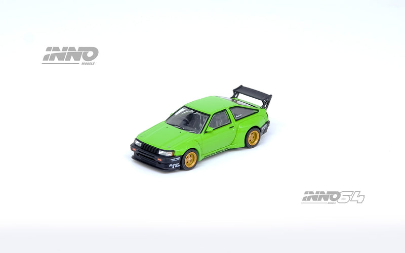 *PREORDER* INNO64 1/64 Toyota AE86 Levin "Pandem Rocket Bunny" in Green