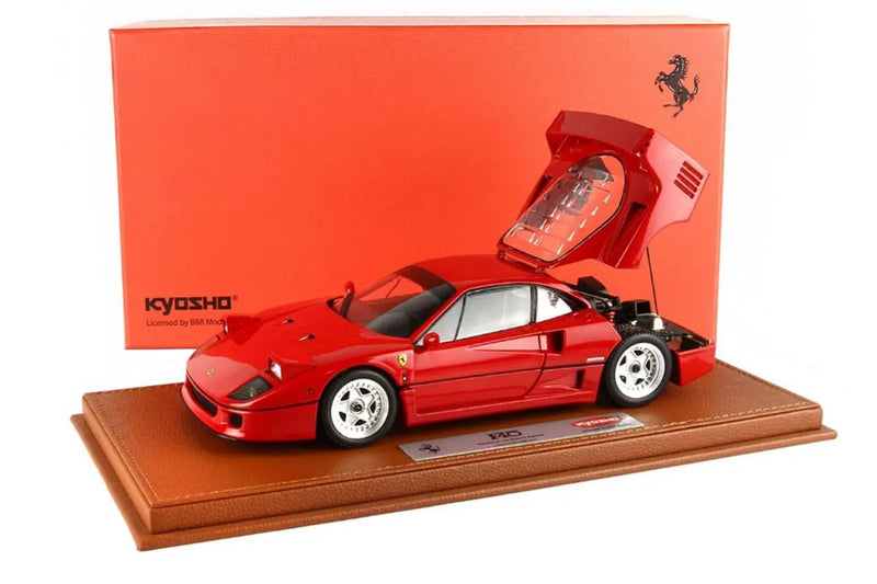 BBR Models 1:18 Ferrari F40 Gianni Agnelli Personal Car in Rossa Corsa