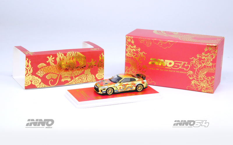 INNO64 1/64 Nissan Skyline GT-R (R35) Year of the Dragon Chinese New Year 2024 Edition