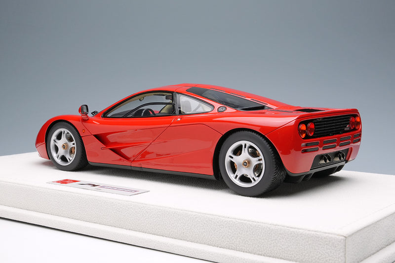 *PREORDER* Make Up Co., Ltd / Eidolon 1:18 McLaren F1 Road Car 1994 in Grand Prix Red