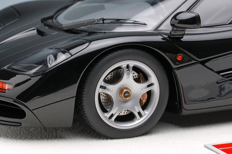 *PREORDER* Make Up Co., Ltd / Eidolon 1:18 McLaren F1 Road Car 1994 in Jet Black Metallic