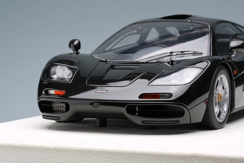 *PREORDER* Make Up Co., Ltd / Eidolon 1:18 McLaren F1 Road Car 1994 in Jet Black Metallic