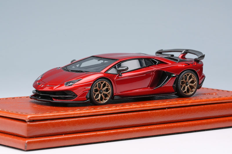 *PREORDER* Make Up Co., Ltd /Titan 64 1:64 Lamborghini Aventador SVJ 2018 with Leirion Wheel