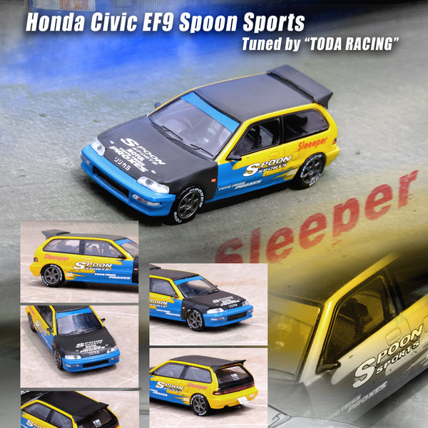 INNO64 1:64 Honda Civic (EF9) Spoon Livery Tuned by 