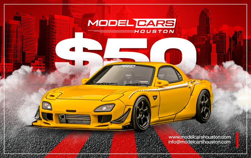 The Model Cars Houston Gift Card