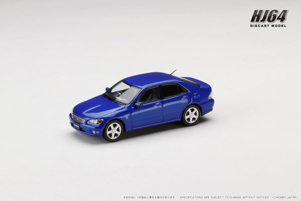 *PREORDER* Hobby Japan 1:64 Toyota ALTEZZA RS200 (E10) 1998 in Blue Mica