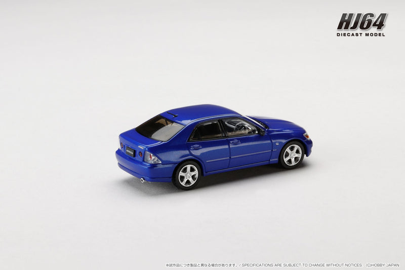 *PREORDER* Hobby Japan 1:64 Toyota ALTEZZA RS200 (E10) 1998 in Blue Mica