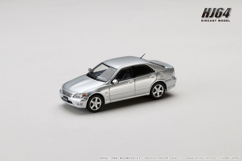 *PREORDER* Hobby Japan 1:64 Toyota ALTEZZA RS200 (E10) 1998 in Silver Metallic