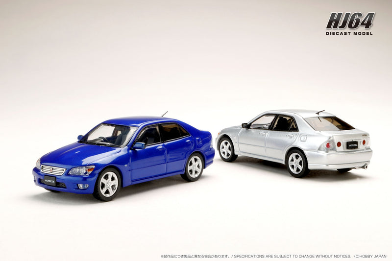 *PREORDER* Hobby Japan 1:64 Toyota ALTEZZA RS200 (E10) 1998 in Silver Metallic