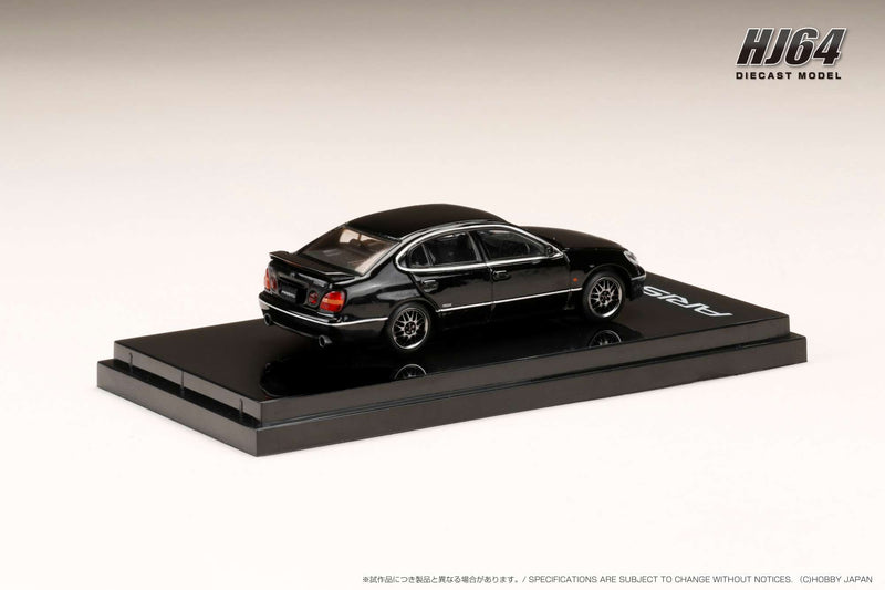 Hobby Japan 1:64 Toyota Aristo (V300) Vertex Edition Early Custom Version in Black