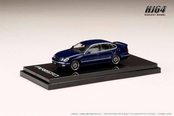 Hobby Japan 1:64 Toyota Aristo (V300) Vertex Edition Early Custom Version in Dark Blue Mica