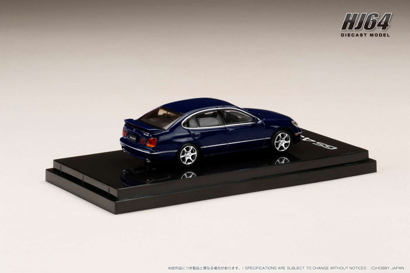 Hobby Japan 1:64 Lexus GS430 (US Spec LHD) in Blue Pearl