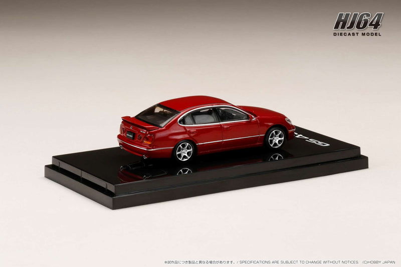 *PREORDER* Hobby Japan 1:64 Lexus GS430 (US Spec LHD) in Red Pearl