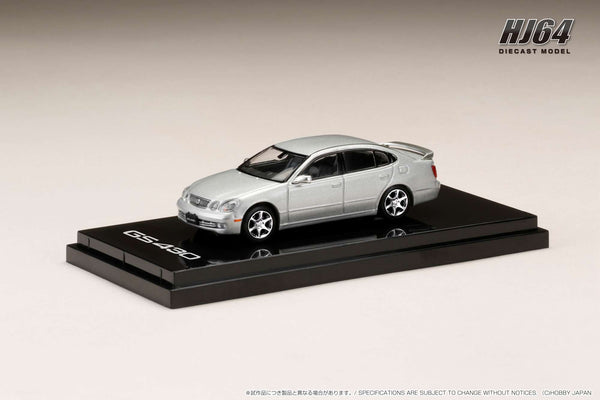 Hobby Japan 1:64 Lexus GS430 (US Spec LHD) in Silver Metallic