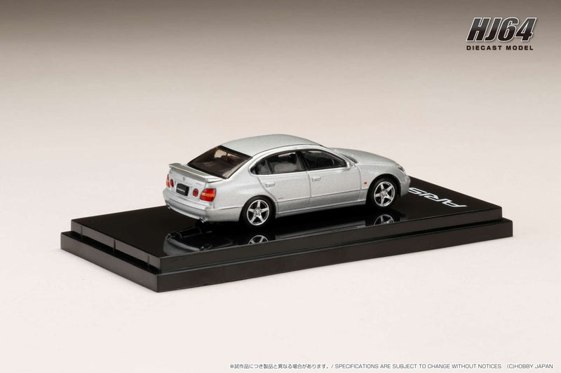 Hobby Japan 1:64 Toyota Aristo (V300) Vertex Edition Early Version in Silver Metallic