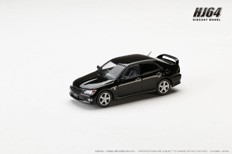 *PREORDER* Hobby Japan 1:64 Toyota ALTEZZA RS200 (E10) 1998 Genuine Option Parts in Black