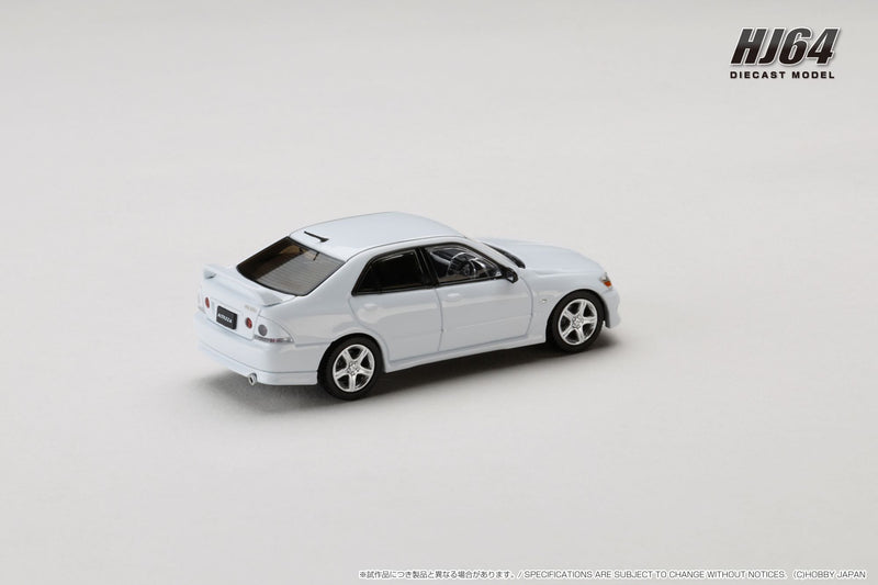 *PREORDER* Hobby Japan 1:64 Toyota ALTEZZA RS200 (E10) 1998 Genuine Option Parts in Super White II