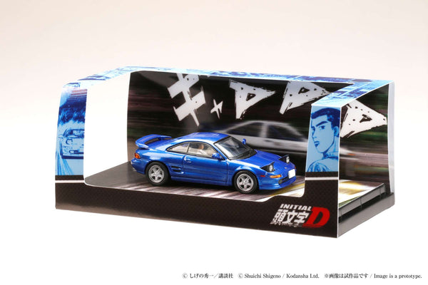 Hobby Japan 1:64 Toyota MR2 (SW20) G-Limited / INITIAL D vs Takumi Fujiwara with Kai Kogashiwa Driver Figure