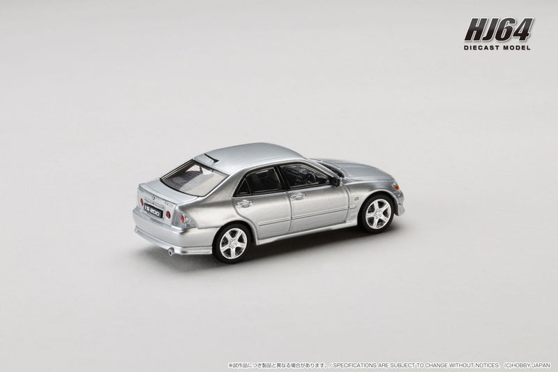 *PREORDER* Hobby Japan 1:64 Toyota ALTEZZA RS200 (E10) 1999 in Silver