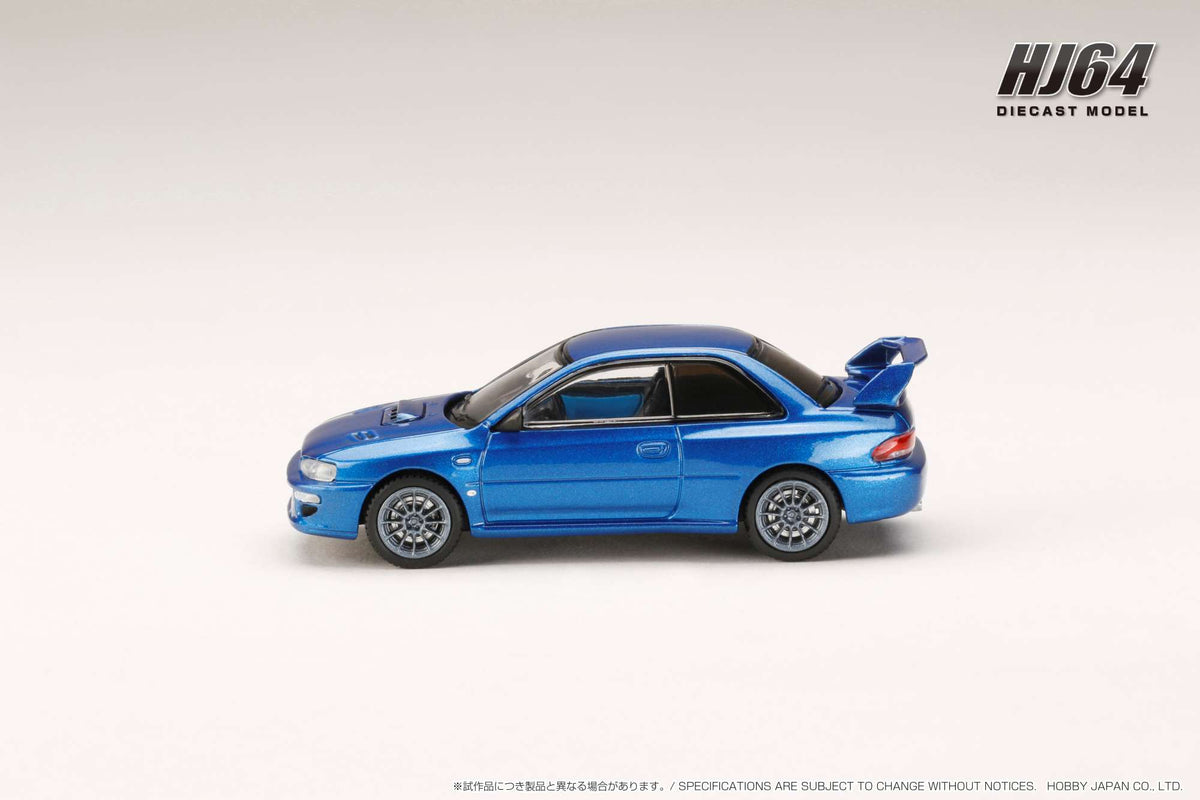 Hobby Japan 1:64 Subaru Impreza WRX (GC8) STi Version Ⅱ Sports Blue with  Engine Display Model | Diecast Model Car